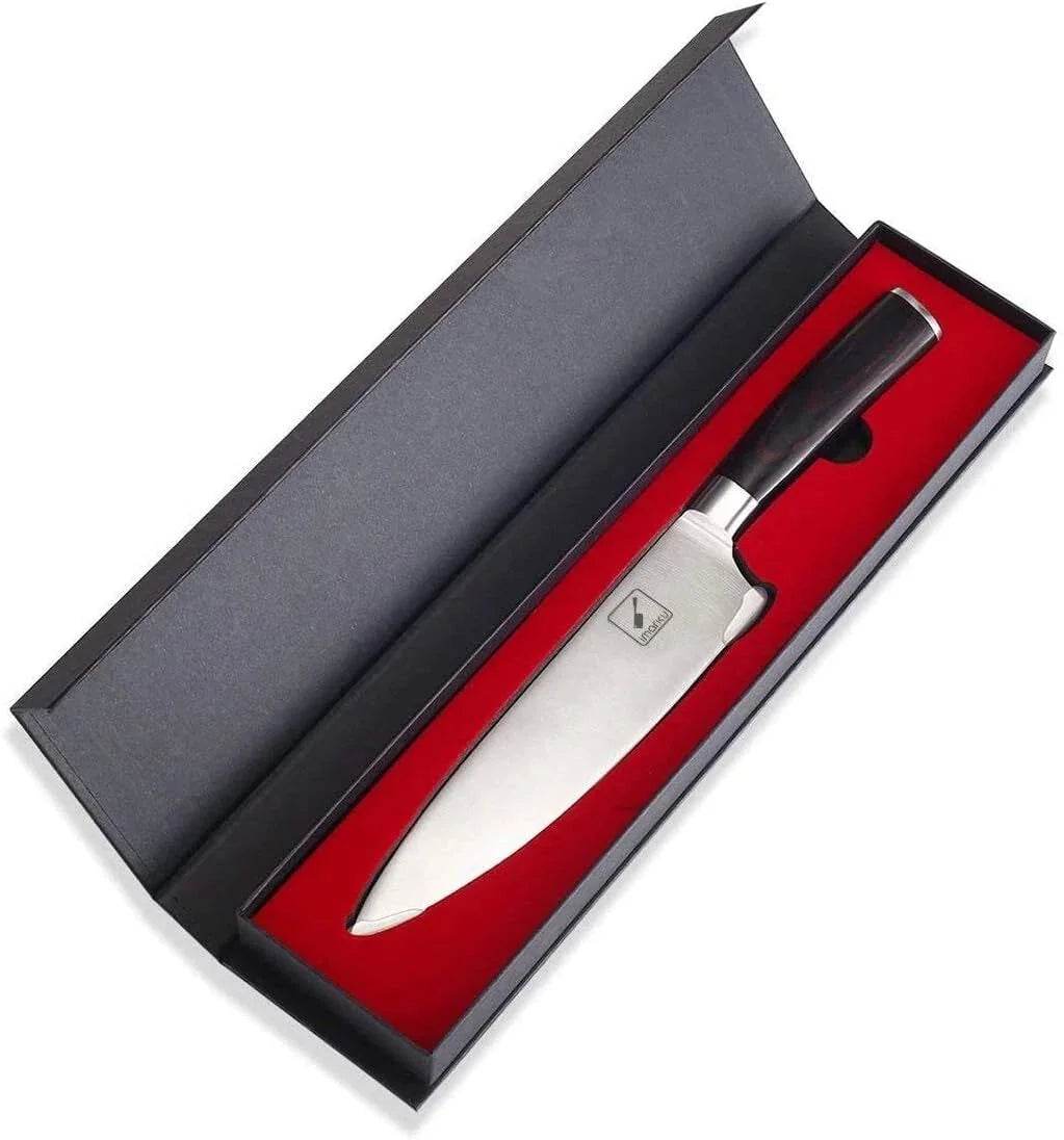 8-inch Family Essentials Sharp Kitchen Knife HC Steel Japanese Knife 07FC0E-D4 - KOEEK [2]