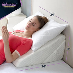 Adjustable Wedge Pillow for Sleep - For relief of sleep apnea, 07FC0E-D4 - KOEEK [2]