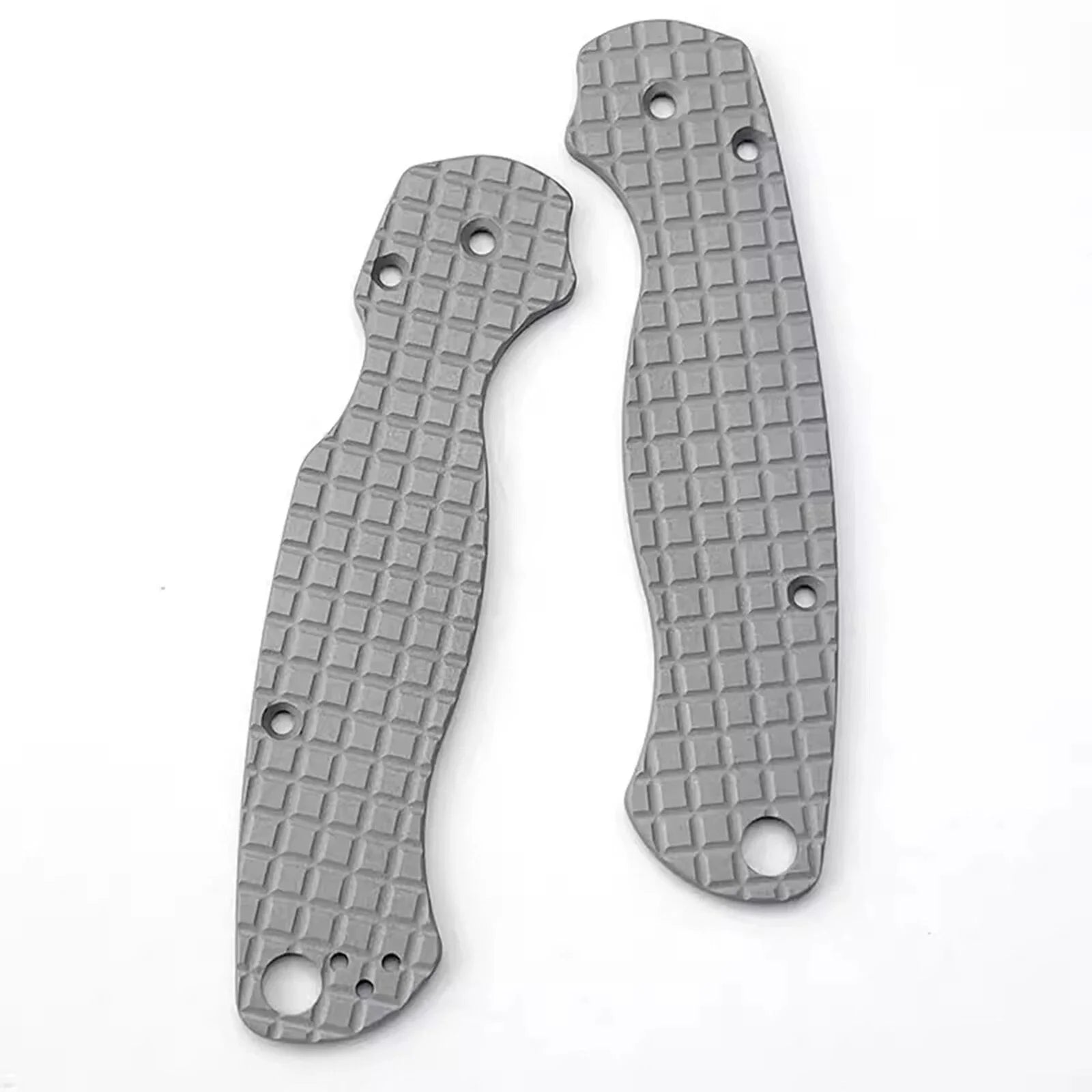 Aluminum Alloy Radial Stria Scales for Spyderco C81 Paramilitary 2 C81 Para2 PM2 07FC0E-D4 - KOEEK [7]