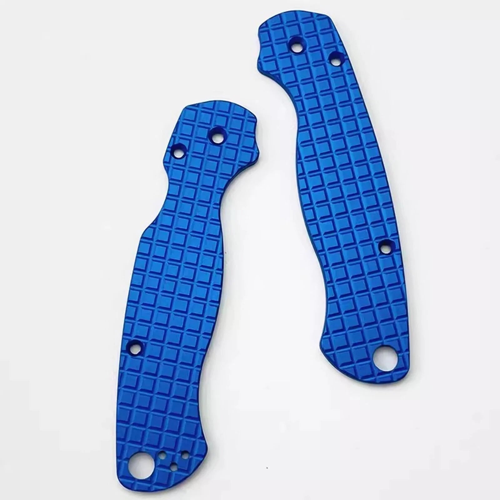 Aluminum Alloy Radial Stria Scales for Spyderco C81 Paramilitary 2 C81 Para2 PM2 07FC0E-D4 - KOEEK [9]