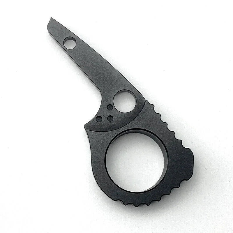 Aluminum Knife Handle Back Spacer Signet Ring for Spyderco Paramilitary 2 C81EDC 07FC0E-D4 - KOEEK [1]