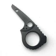 Aluminum Knife Handle Back Spacer Signet Ring for Spyderco Paramilitary 2 C81EDC 07FC0E-D4 - KOEEK [1]
