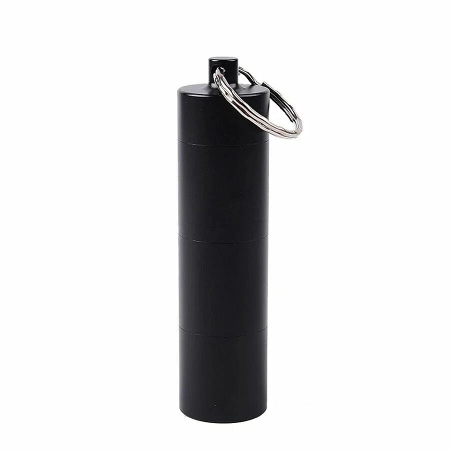 Aluminum Multi-layer Medicine Survival Waterproof Pill Storage Container Box EDC 07FC0E-D4 - KOEEK [5]