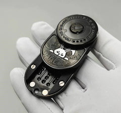 Angry Rabbit Fidget Slider Stainless Steel Mechanical Ratchet Fidget EDC Toys 07FC0E-D4 - KOEEK [2]