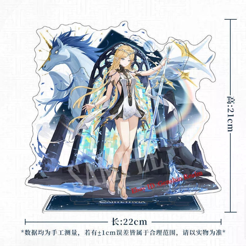 Anime Wuthering Waves Cartethyia Deluxe Acrylic Desktop Stand Figure Collection 07FC0E-D4 - KOEEK [3]