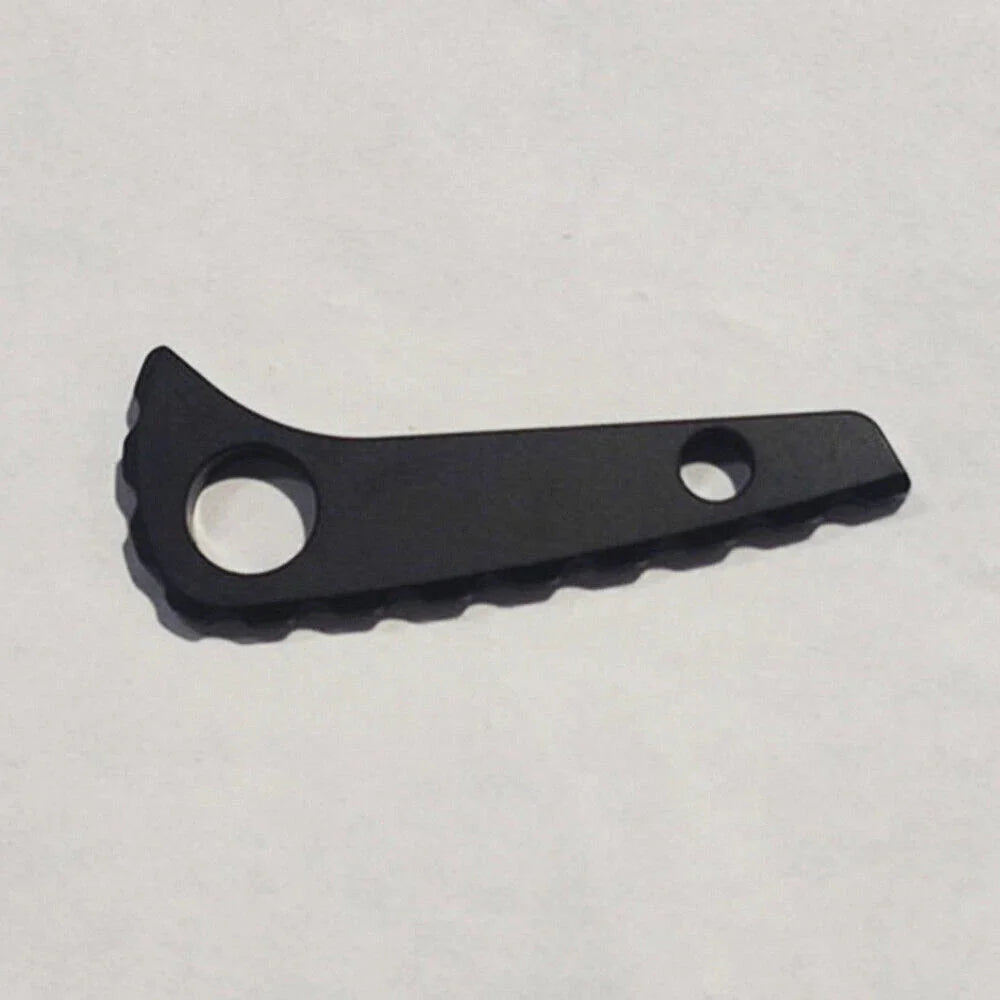 Anodized Black Titanium Back Spacer For Spyderco Paramilitary 2 (C81) PM2 Knife 07FC0E-D4 - KOEEK [4]