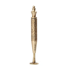 Antique Brass Color 2 in 1 Carved Smoking Pipe Tamper Brass Pick Tamping Tool 07FC0E-D4 - KOEEK [1]