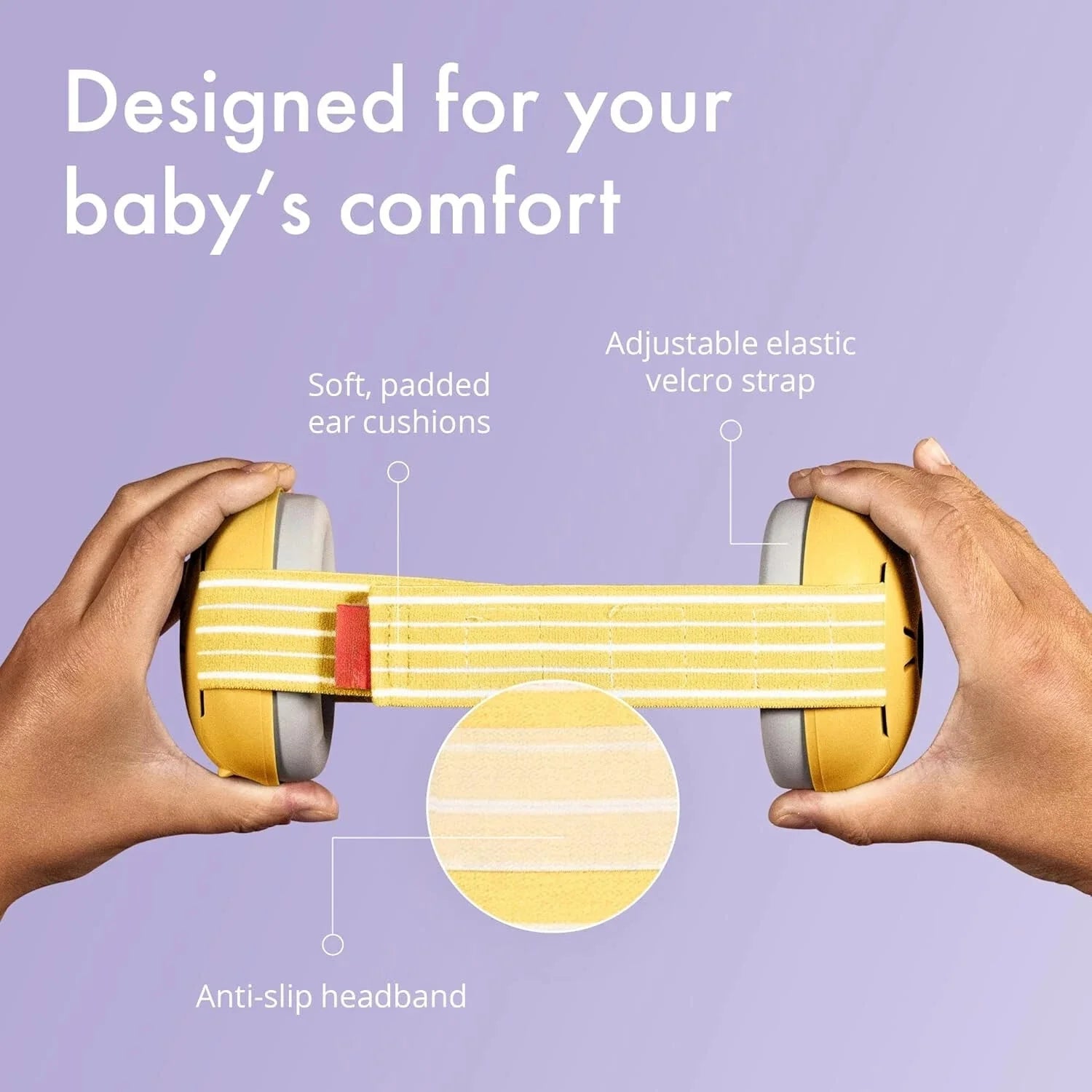 Baby ear muffs for infants up to 36 months - CE and ANSI approved 07FC0E-D4 - KOEEK [3]