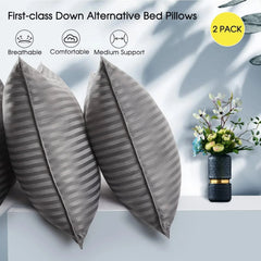 Basic oversized pillow, suitable for sleeping - soft down alternative pillow 07FC0E-D4 - KOEEK [3]