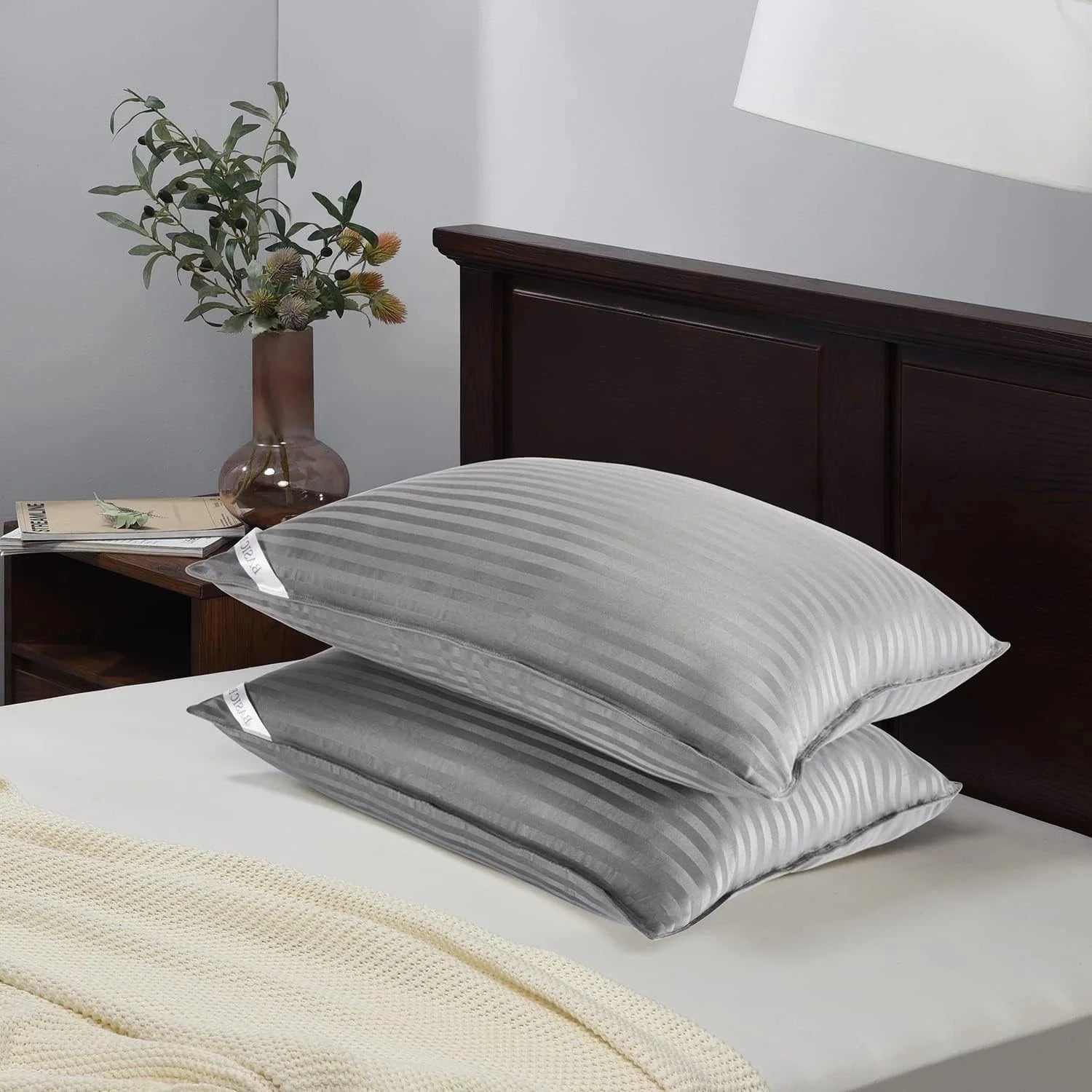 Basic oversized pillow, suitable for sleeping - soft down alternative pillow 07FC0E-D4 - KOEEK [7]