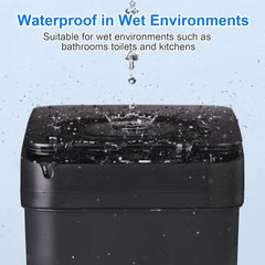 Bathroom Automatic Trash Can 2 Pack 2.2 Gallon Touchless Motion Sensor Small 07FC0E-D4 - KOEEK [3]