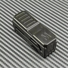 Black M Zinc Alloy Fidget Toys ADHD Toys Office Desktop Toys EDC Fidget Slider 07FC0E-D4 - KOEEK [2]