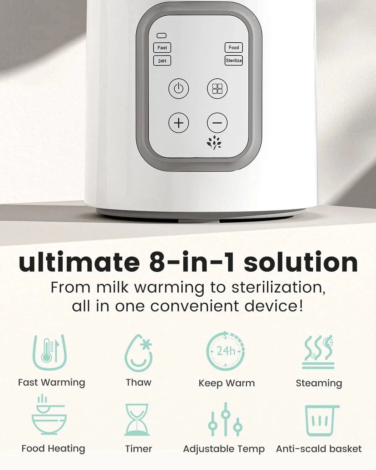 Bottle Thermos, 8-in-1 Quick Baby Bottle Thermos with Timer 07FC0E-D4 - KOEEK [3]