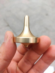 Brass Hand Twisting Spinning Top Gyro Gyroscope Collection Spinner EDC Toy 07FC0E-D4 - KOEEK [2]