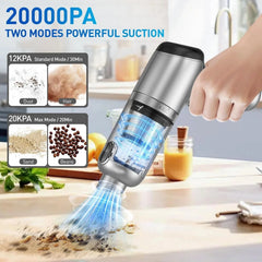 Brushless Handheld Car Vacuum Cleaner, High Power Vacuum Cleaner and AirDuster. 07FC0E-D4 - KOEEK [2]