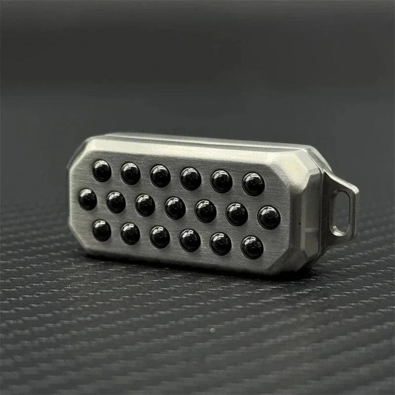 Bubble Magnetic Push Fidget Slider EDC Stainless Steel Haptic Stress Relief Toys 07FC0E-D4 - KOEEK [5]