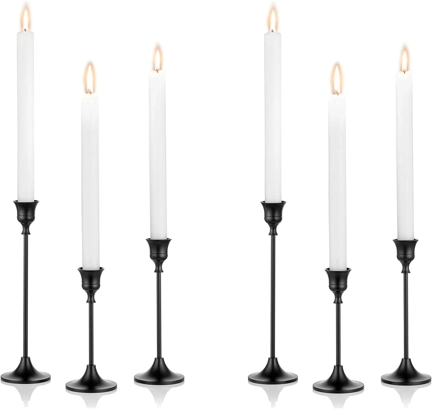 Candle Holder Candlestick Holders Candle Sticks Holder Tapered Candle Holder 07FC0E-D4 - KOEEK [1]