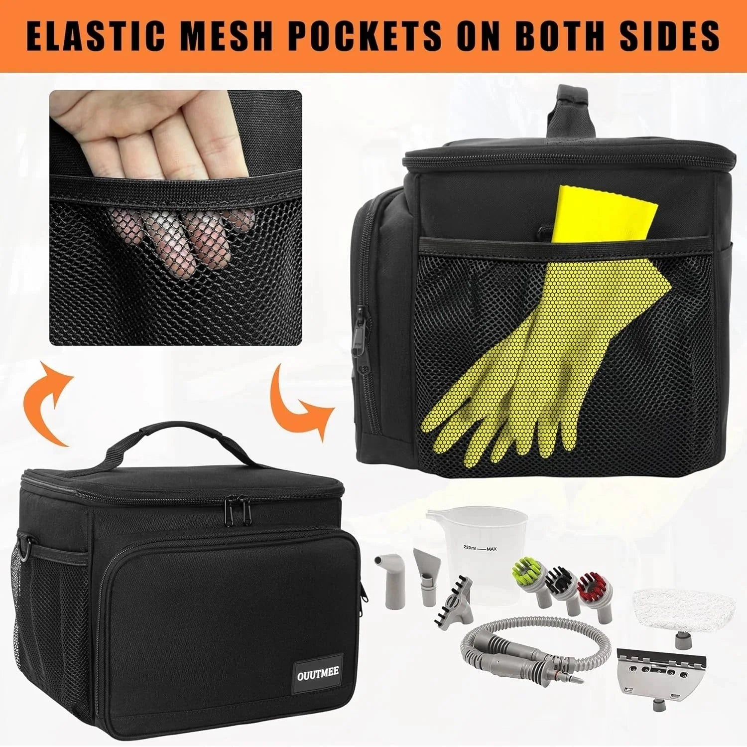 Carrying bag for hard surface steam cleaner 39N7V/39N7A 07FC0E-D4 - KOEEK [4]