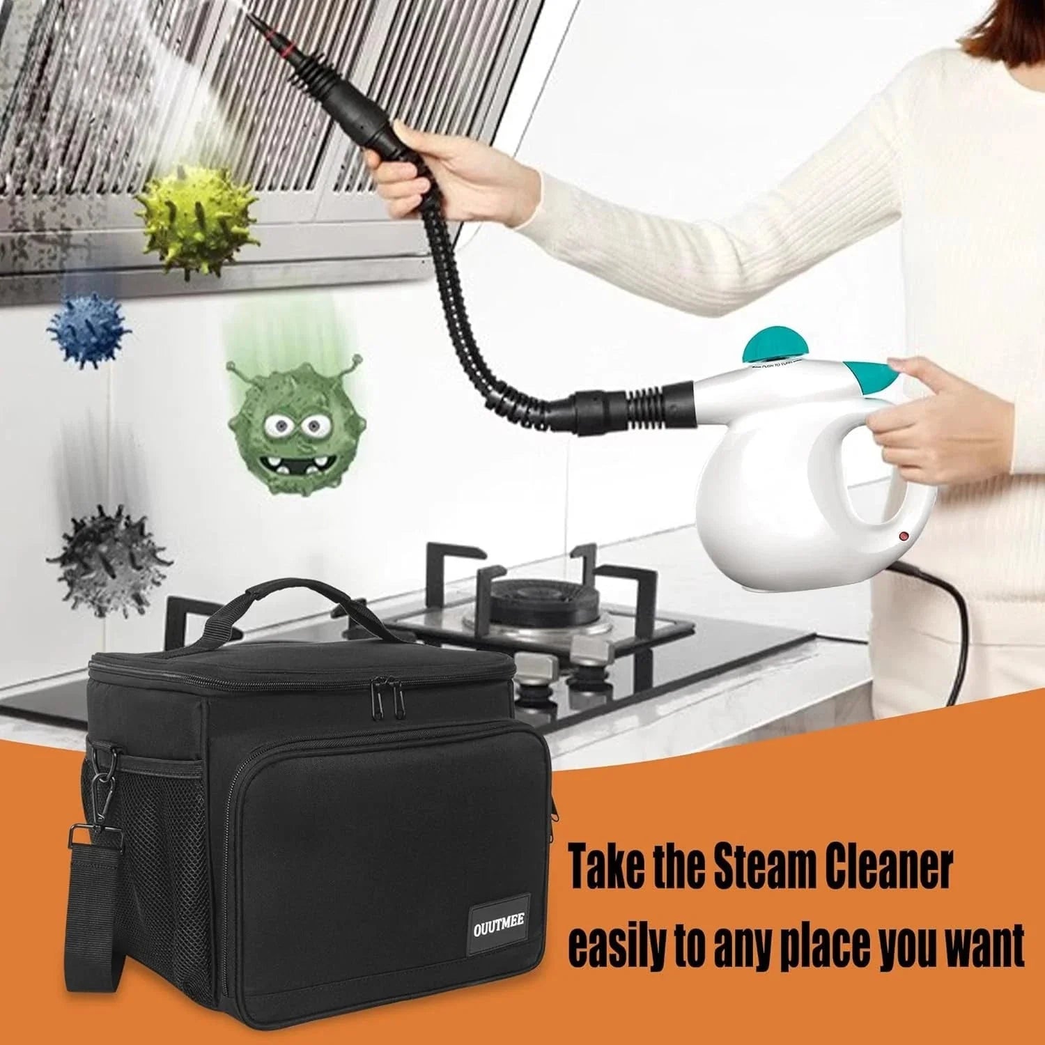 Carrying bag for hard surface steam cleaner 39N7V/39N7A 07FC0E-D4 - KOEEK [7]