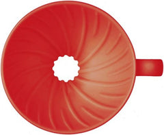 Ceramic red coffee filter cup, suitable for 1-4 cups of coffee. 07FC0E-D4 - KOEEK [3]