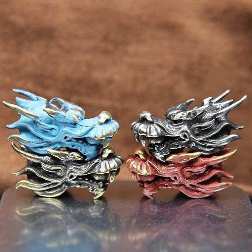 China Dragon Bead DIY Lanyard Paracord Beads Knife Bracelet EDC Kenchain Jewelry 07FC0E-D4 - KOEEK [3]