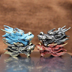 China Dragon Bead DIY Lanyard Paracord Beads Knife Bracelet EDC Kenchain Jewelry 07FC0E-D4 - KOEEK [3]