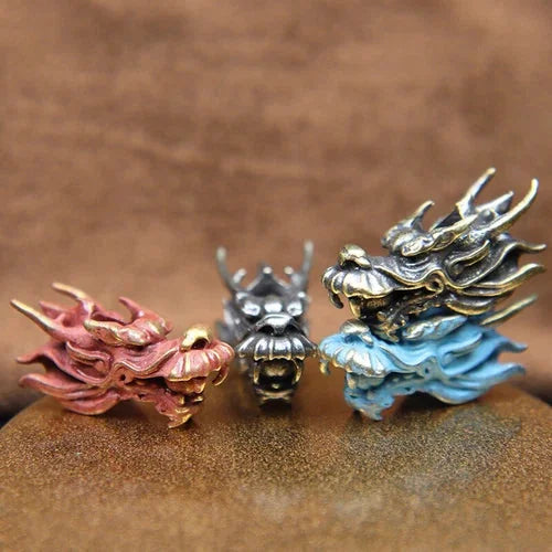 China Dragon Bead DIY Lanyard Paracord Beads Knife Bracelet EDC Kenchain Jewelry 07FC0E-D4 - KOEEK [7]