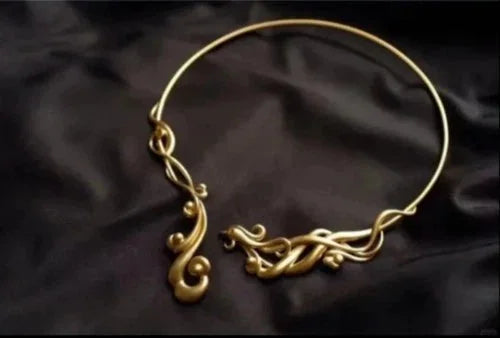 Chinese Style Fashion Choker Vintage Necklace Traditional Collarbone Chain 07FC0E-D4 - KOEEK [7]
