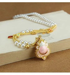 Chinese Style Fu Gourd Pendant Necklace Vintage Long Sweater Chain 07FC0E-D4 - KOEEK [3]