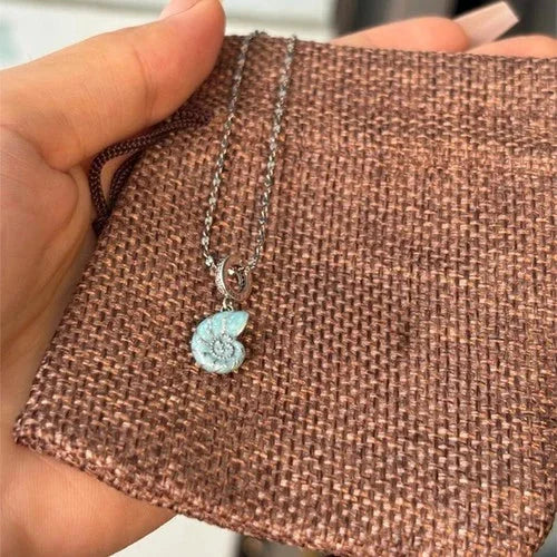 Chinese Style Shell Pendant Necklace Women Summer Jewelry Gift Jewelry For Women 07FC0E-D4 - KOEEK [1]