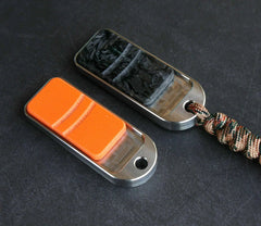 Click Press Coin Mechanical Push Card Pocket EDC Hand Fidget decompression Toys 07FC0E-D4 - KOEEK [3]