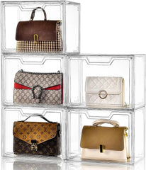Closet Purse Organizer, Display Box for Handbag Storage, (5-Pack) 07FC0E-D4 - KOEEK [1]