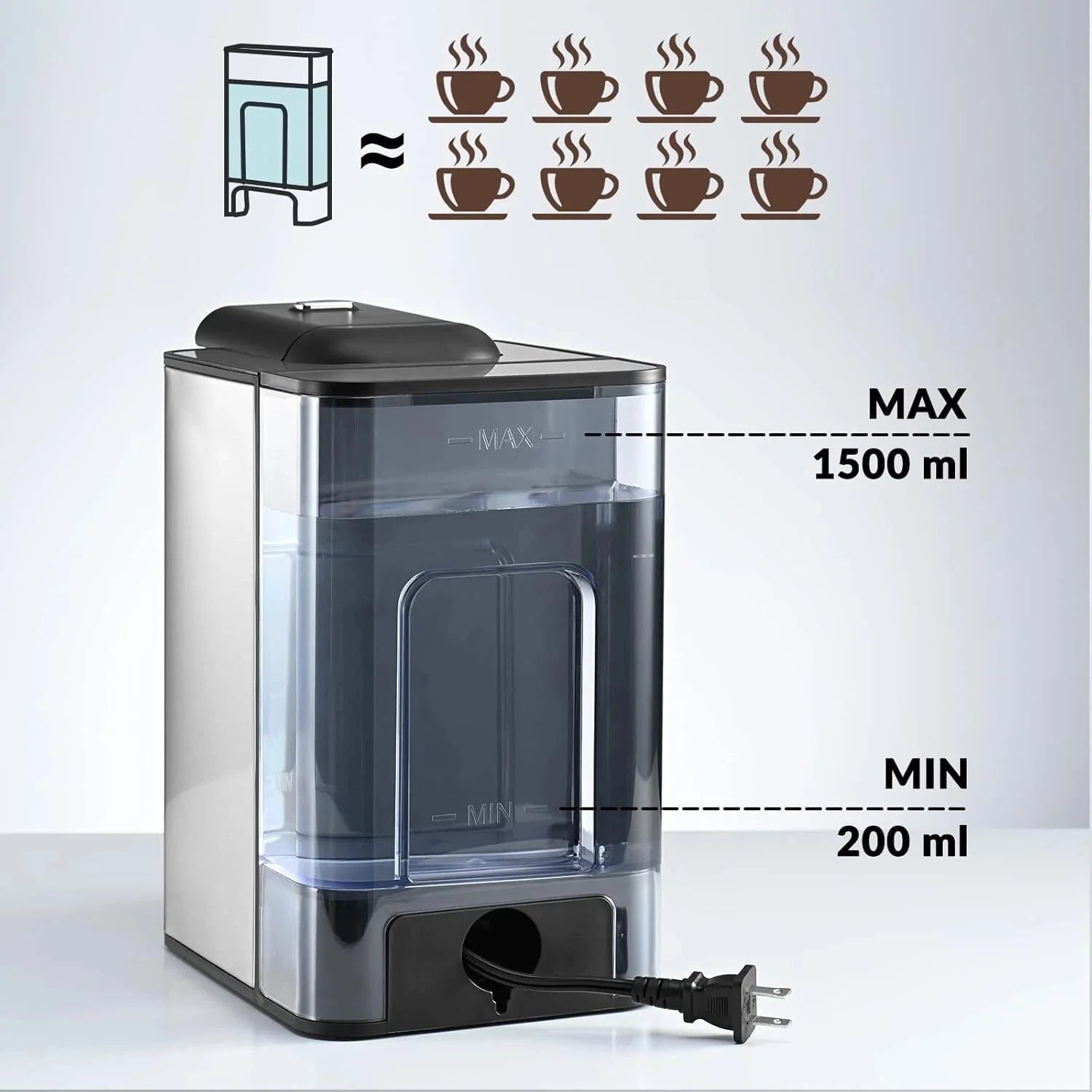 Coffee maker 3 in 1 Single cup coffee maker, instant coffee maker 07FC0E-D4 - KOEEK [6]