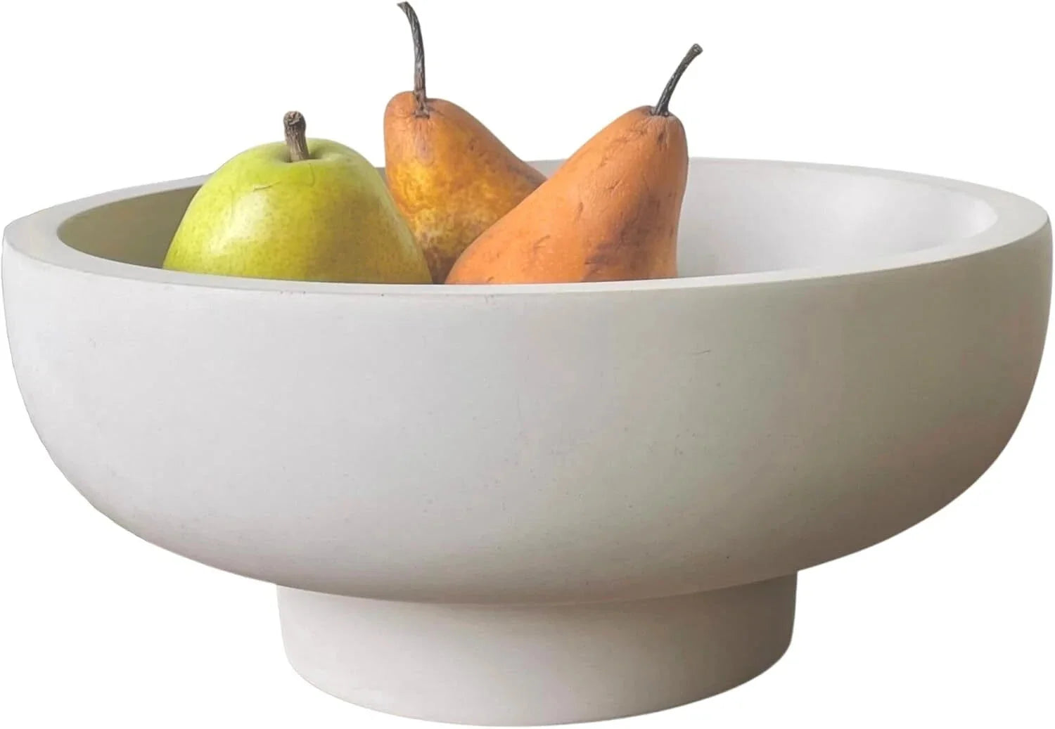 Concrete Fruit Bowls for Kitchen Counters Large Decorative Bowls for Home Décor 07FC0E-D4 - KOEEK [2]