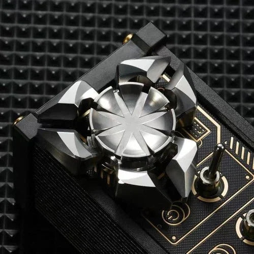Cool Futuristic Punk Style Hand Spinner Cool Stainless Steel EDC Fidget Spinner 07FC0E-D4 - KOEEK [2]