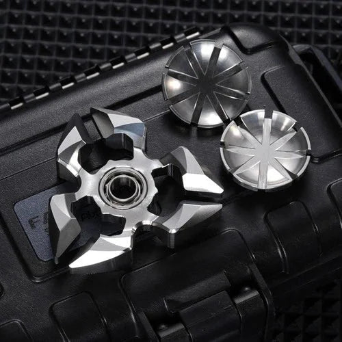 Cool Futuristic Punk Style Hand Spinner Cool Stainless Steel EDC Fidget Spinner 07FC0E-D4 - KOEEK [4]