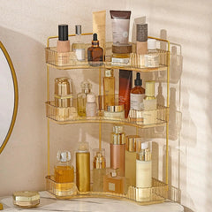 Corner bathroom countertop storage rack, bathroom countertop storage rack 07FC0E-D4 - KOEEK [1]