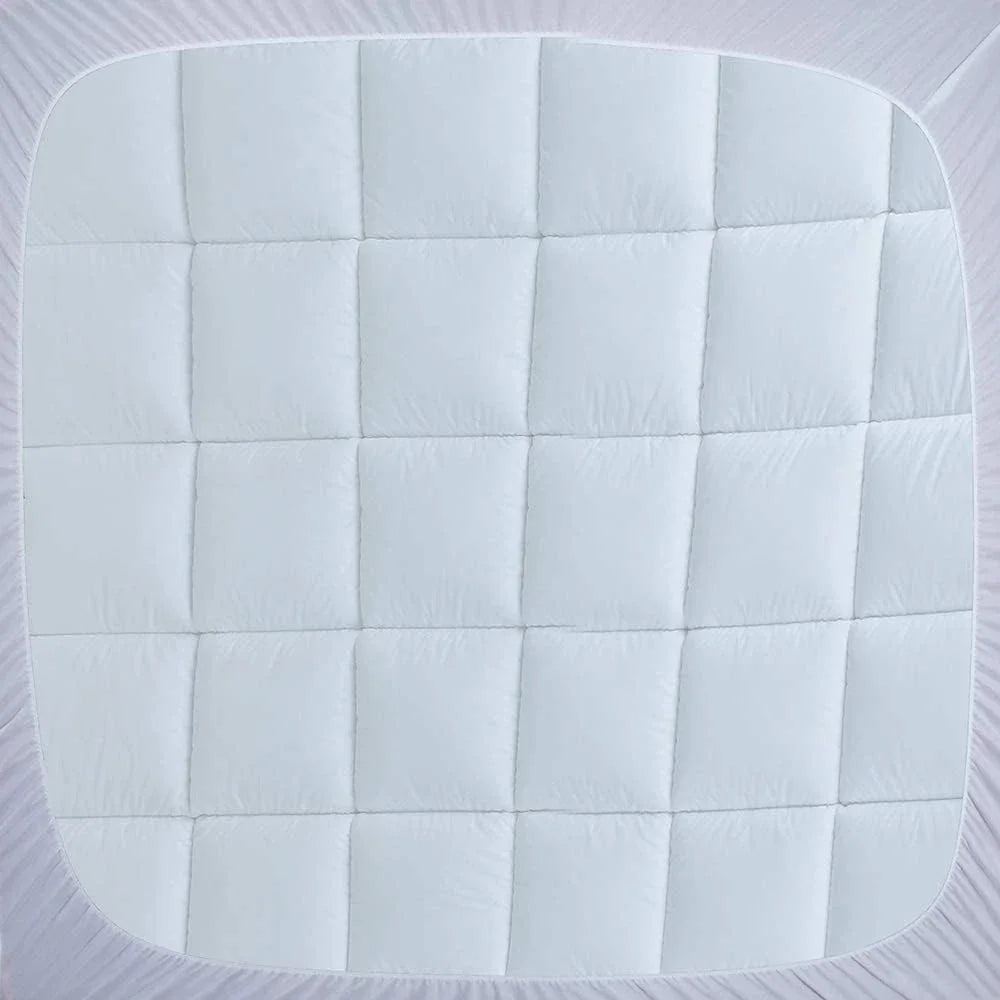 Cotton waterproof mattress pad replacement filling Pillow top Mattress pad 07FC0E-D4 - KOEEK [8]