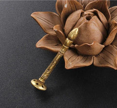Creative Pure Brass Tobacco Pipe Tamper Copper Cigar Pipe Cleaning Tools 07FC0E-D4 - KOEEK [2]
