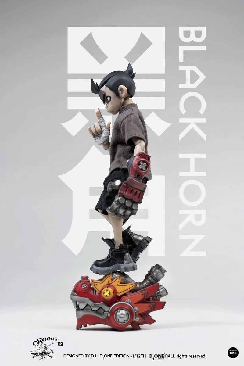 D_One Studio Black Horn Loong 1/12 Collectible Action Figures Limited Art Models D_ONE_STUDIO - KOEEK [4]
