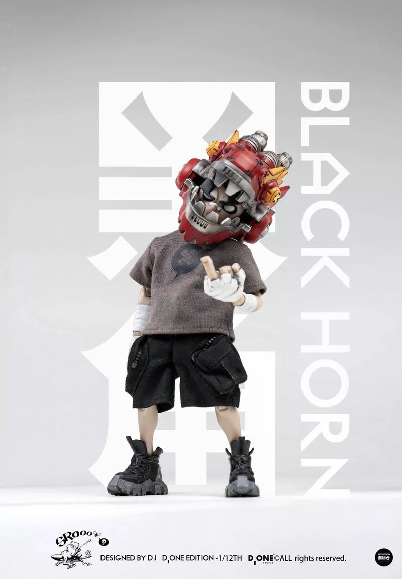 D_One Studio Black Horn Loong 1/12 Collectible Action Figures Limited Art Models D_ONE_STUDIO - KOEEK [5]