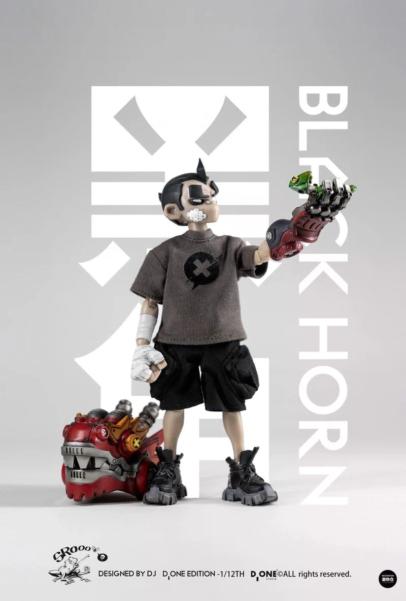 D_One Studio Black Horn Loong 1/12 Collectible Action Figures Limited Art Models D_ONE_STUDIO - KOEEK [6]