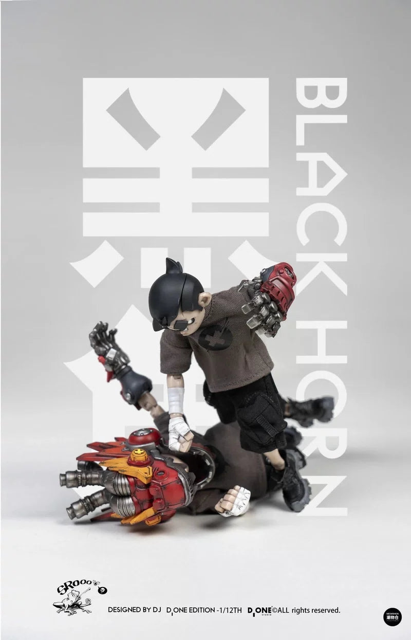 D_One Studio Black Horn Loong 1/12 Collectible Action Figures Limited Art Models D_ONE_STUDIO - KOEEK [9]