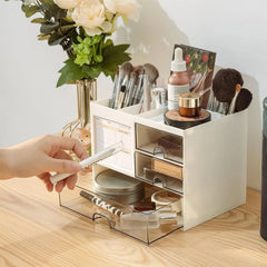 Desk Organizer with 3 Drawer, Multi-Functional Pencil Pen Holder for Desk, Desk 07FC0E-D4 - KOEEK [1]