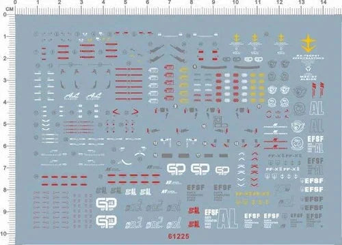 Detail Up 1/144 RG HG RX-78 GP01 GDM Model Kit Water Slide Decal 07FC0E-D4 - KOEEK [1]