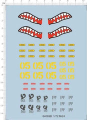 Detail Up 1/72 mi24 M -24 helicopter Model Kit Water Decal 07FC0E-D4 - KOEEK [1]