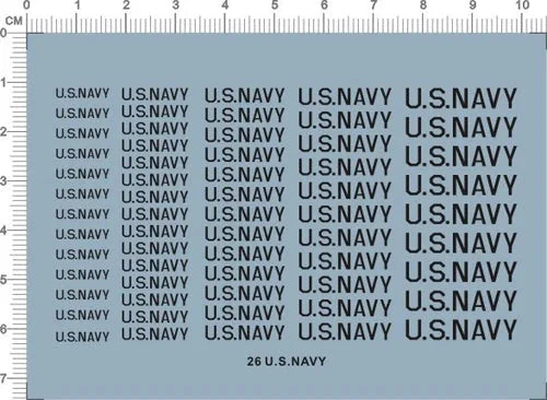 Detail Up Different Scale MARCOR US Navy Marine Corps Characters Model kit Decal 07FC0E-D4 - KOEEK [1]