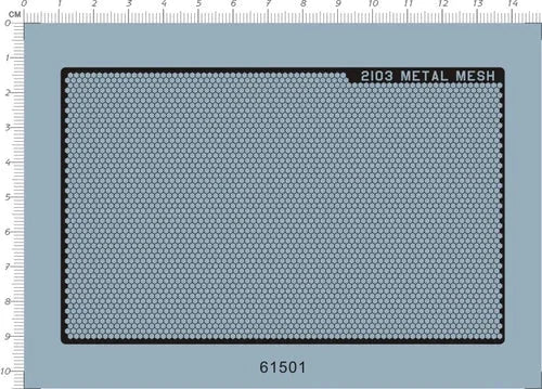 Detail Up Honeycomb Metal Mesh Fence Markings GDM Model Water Slide Decal Black 07FC0E-D4 - KOEEK [1]