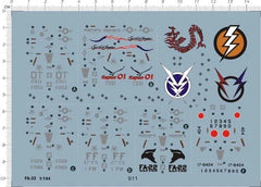 Detail up 1/144 USAF US Air Force F-22 Raptor FA 22 Fighter Model kit Decal 07FC0E-D4 - KOEEK [1]