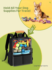Dog Travel Bag, Airline Certified Multi-Purpose Organizer Backpacks 07FC0E-D4 - KOEEK [3]
